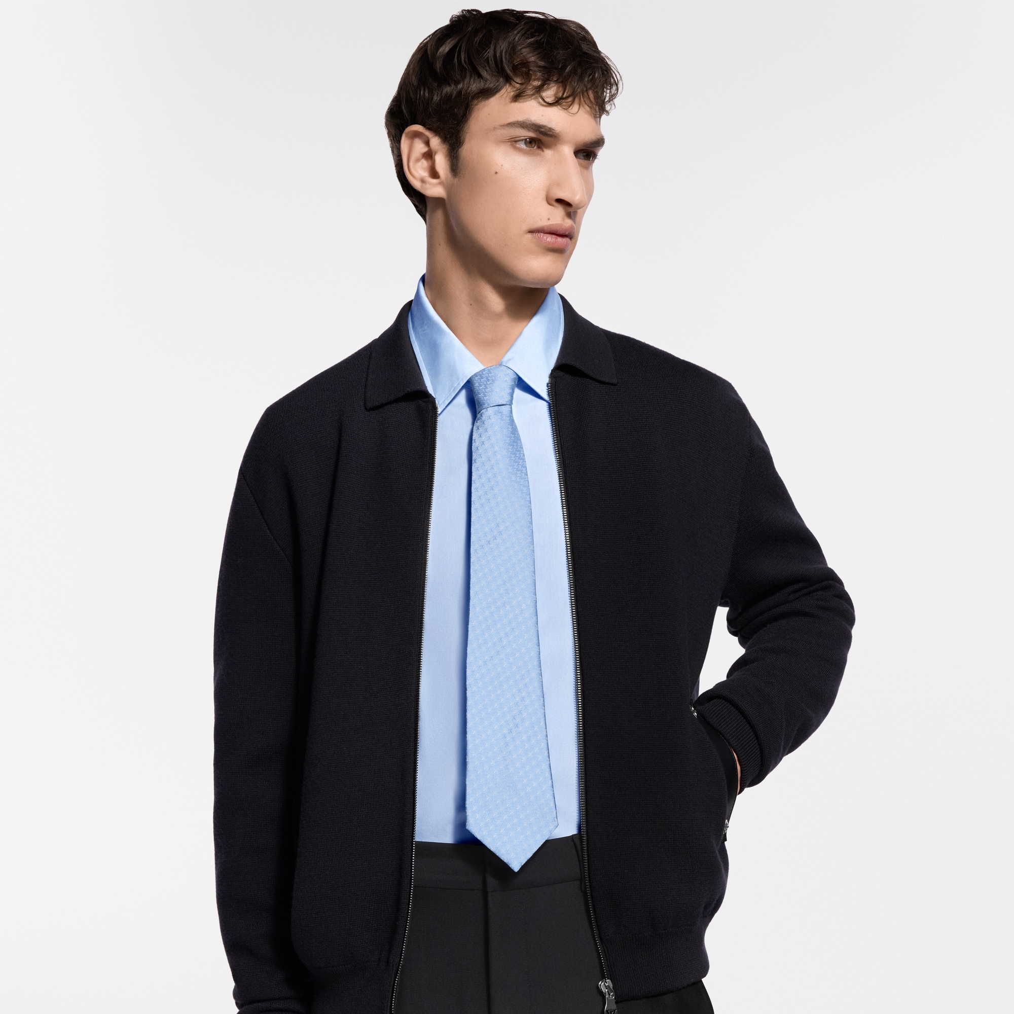 LV Interlocked Tie S00 - Men - Accessories | LOUIS VUITTON ®